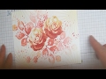 Artful Stampin Roses and Leaves