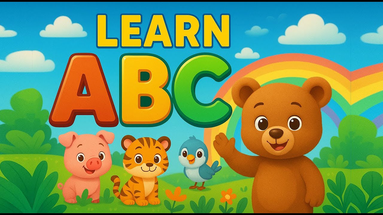 ABC Learning for Kids | A–Z Full Episode | Baby Bear Alphabet Fun - YouTube