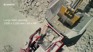 UJ640E Heavy Jaw Crusher Video