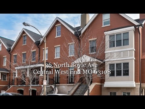 36 N Boyle Ave., Central West End, MO home video tour