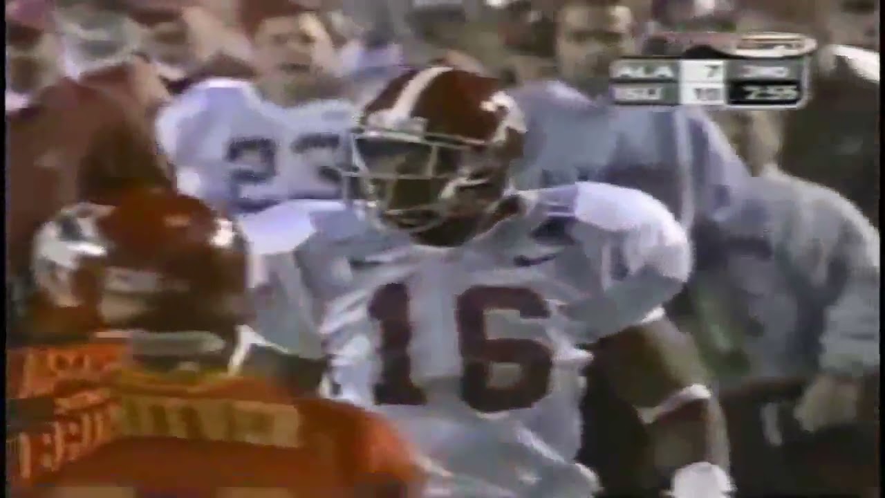 2001 MainStay Independence Bowl - Alabama vs Iowa State December 27th 2001 Highlights