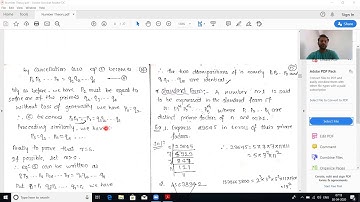 B.Sc. 2nd semester, Mathematics, Number theory Lecture video 1