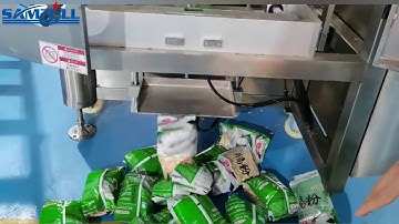 Fully automatic linear weigher rolled oat cereal packing machine