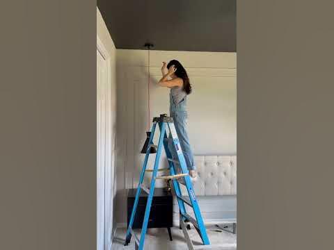 How to install pendant lights, with no hard wiring #diyhacks #