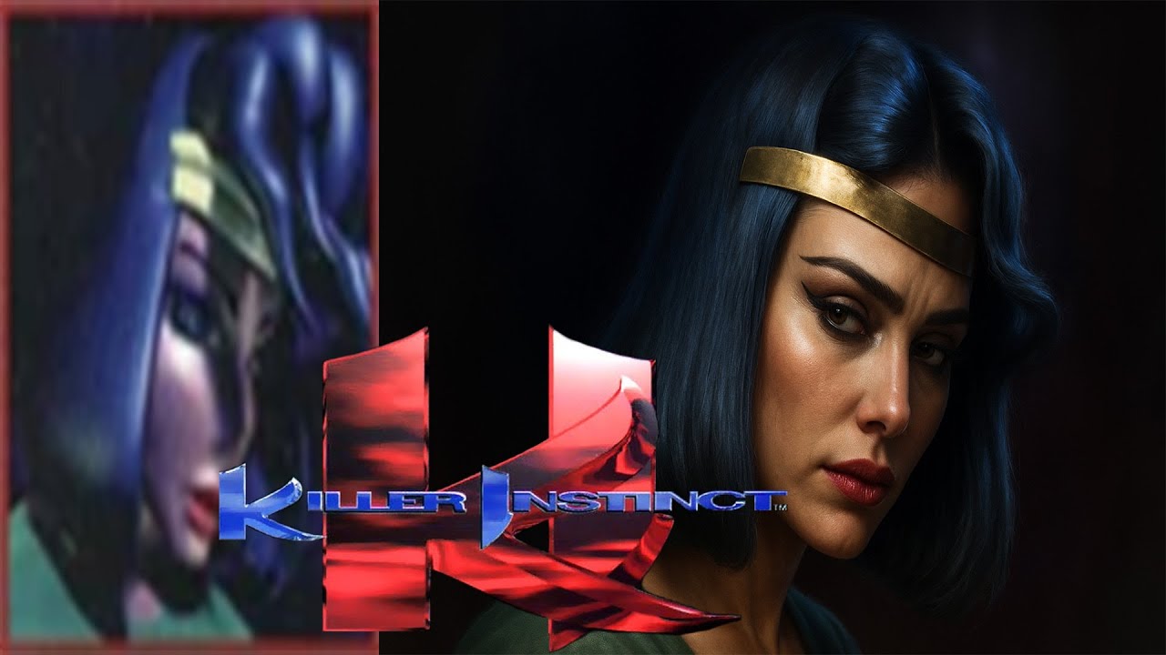 Killer Instinct 1994 Fighters in Real Life – AI Brings Them to Life!