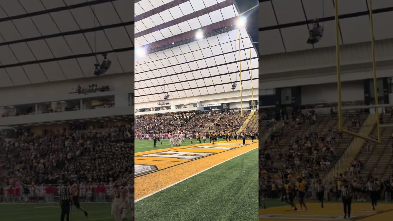 Joshua Wood Rushing Touchdown Against Utah Tech