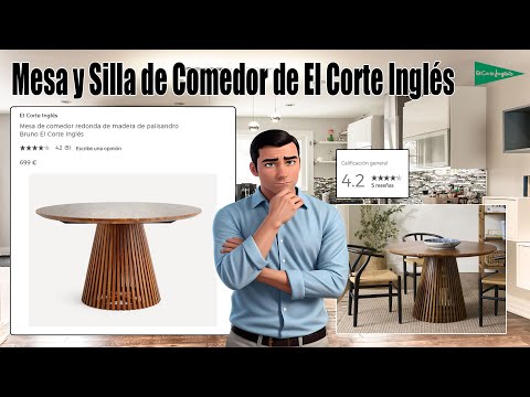 🎬 Video con opiniones sobre Conjuntos De Mesa Y Sillas De Cocina El Corte Inglés