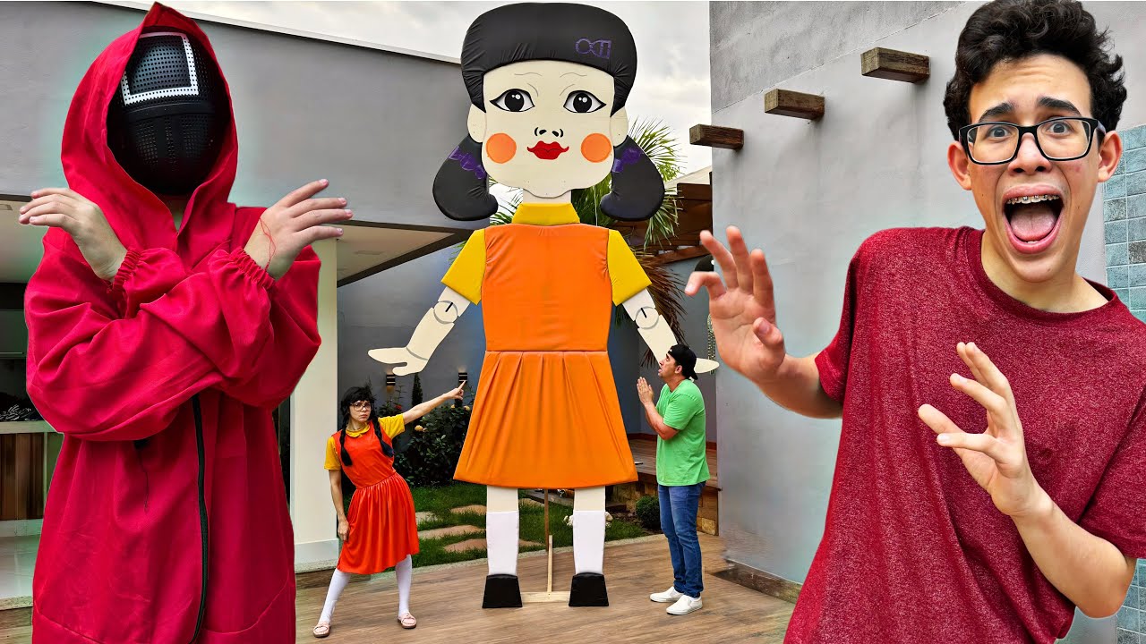 DESAFIO DO ROUND 6 na VIDA REAL! Batatinha Frita 123