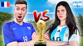 Wk Finale Voetbal Challenge Frankrijk Vs Argentinië