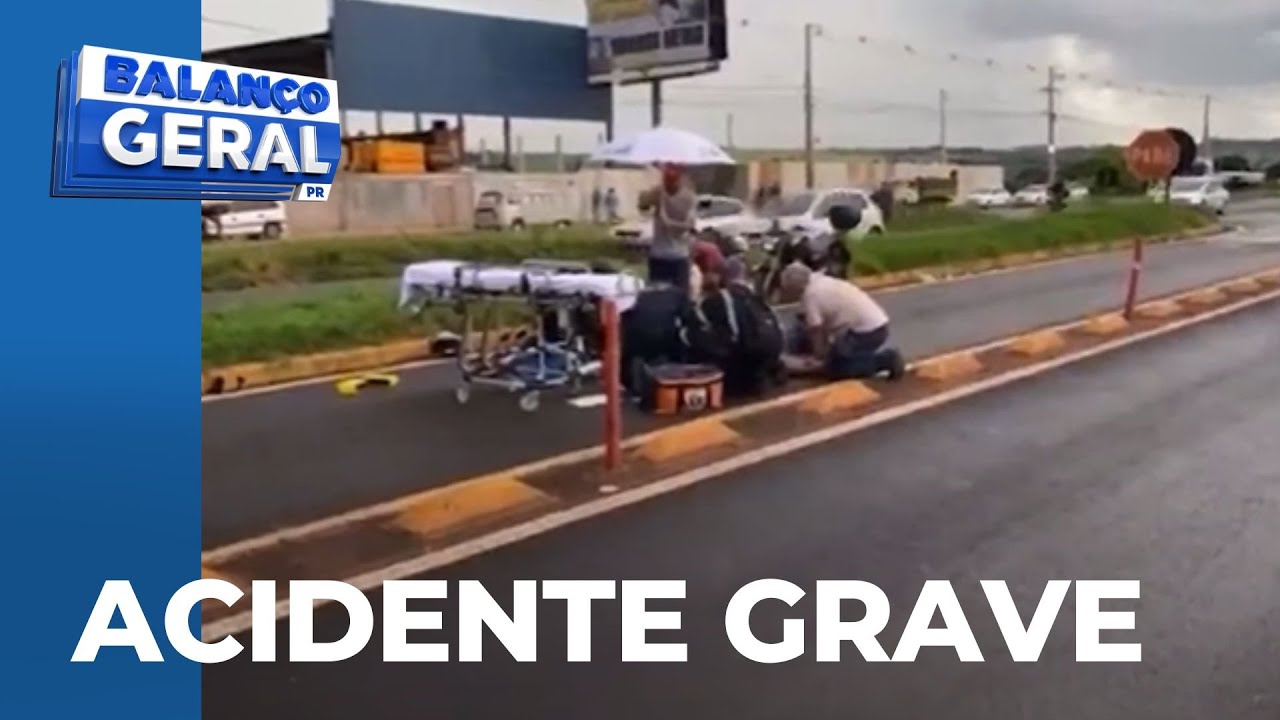 Câmera flagra acidente grave em rodovia termina em confusão Câmera flagra acidente grave em rodovia termina em confusão