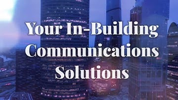 SpeakEZ Communications - ERRCS (Emergency Responder Radio Communication System/DAS/BDA)