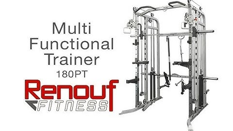 180PT Multi-Functional Trainer - Weight Pulleys - Smith Machine - Power Rack