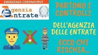 Partono i controlli dell'agenzia delle entrate ecco chi rischia...