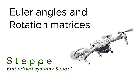 Euler angles and Rotation matrices are explained