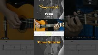Pupus - Dewa 19 - Fingerstyle Guitar Tutorial + TAB & Lyrics