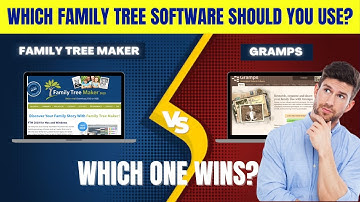 Family Tree Maker vs Gramps | Which Genealogy Software Is Right for You? #familytree