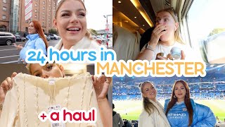 Spend 24 HOURS in MANCHESTER with me!