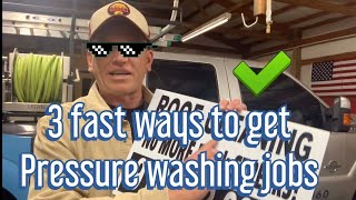 3 fast ways to get pressure washing jobs! screenshot 5
