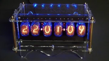 Elektor Six Digit Nixie Clock enclosure