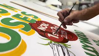 Guns N' Roses Sign Painter Concert Poster