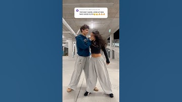 This viral dance to TYLAS NEW SONG IS SO CUTE! 🥰🥹😭 #shorts #couple #tiktok #cadelandmia