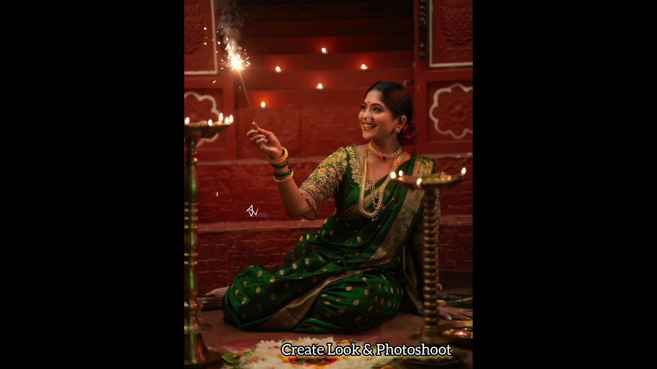 Diwali Photo Poses Ideas | Diwali Photoshoot 