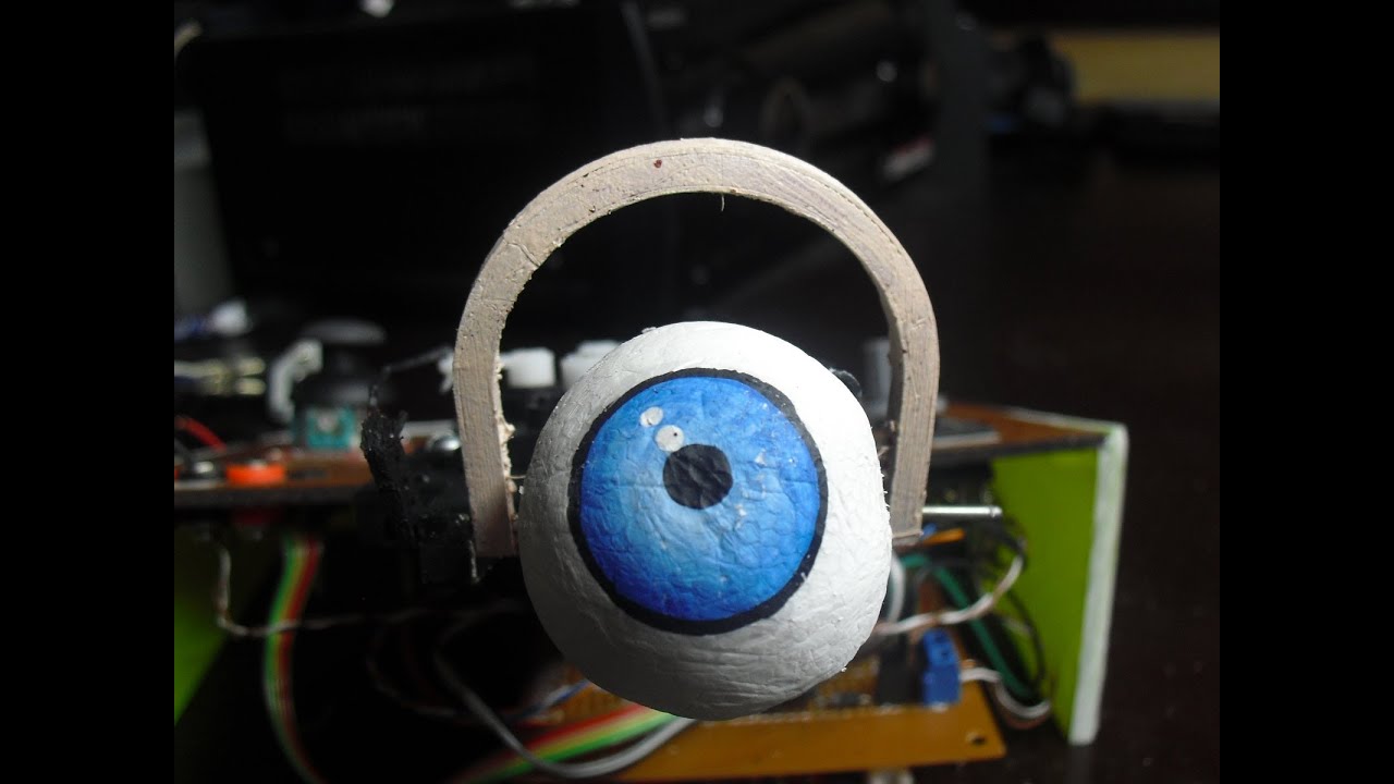 Mechatronics Eyes - Arduino - YouTube