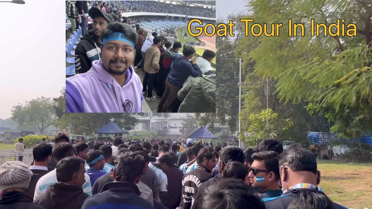 Messi visit in Kolkata ,Goat tour 2025
