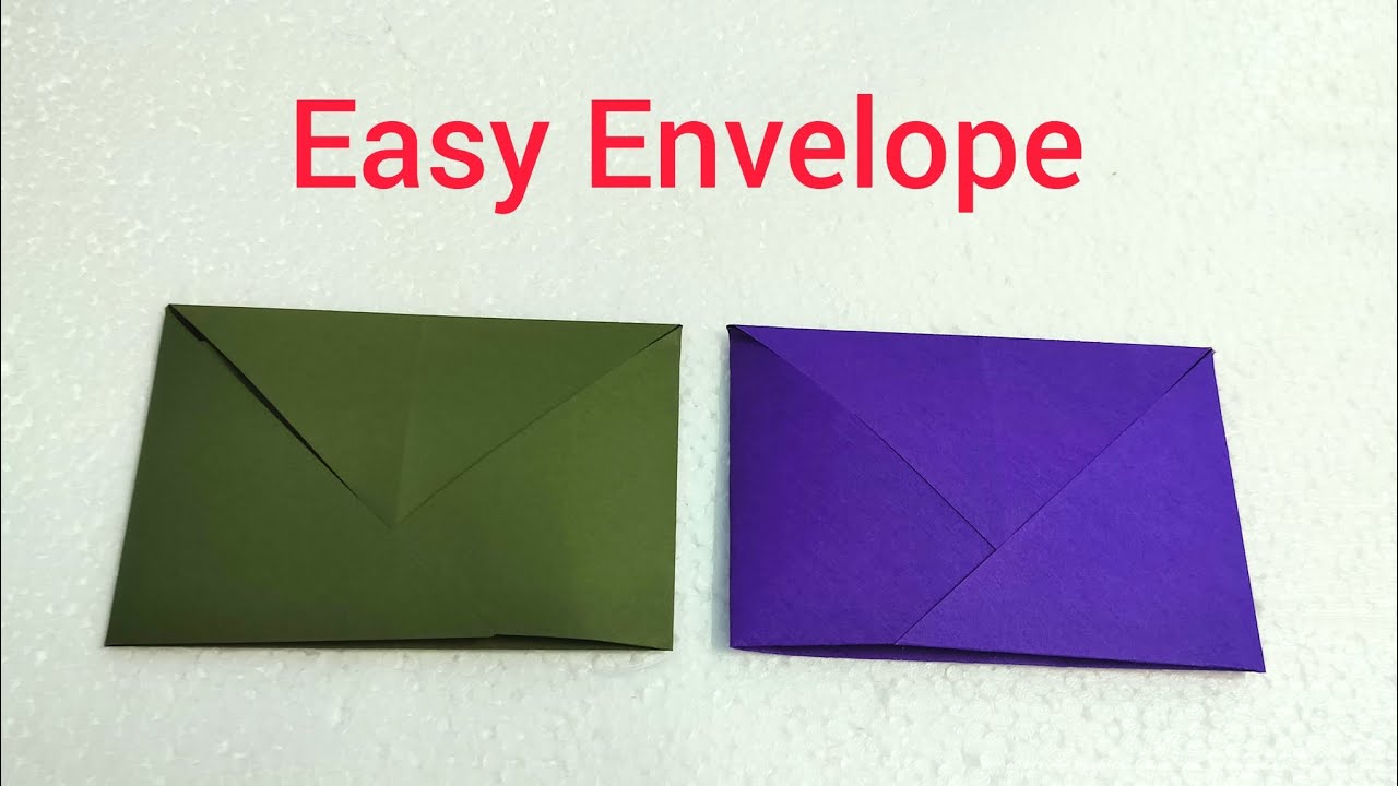 How To Make a Paper Envelope Easy/Easy Envelope Making/Envelope Making ...