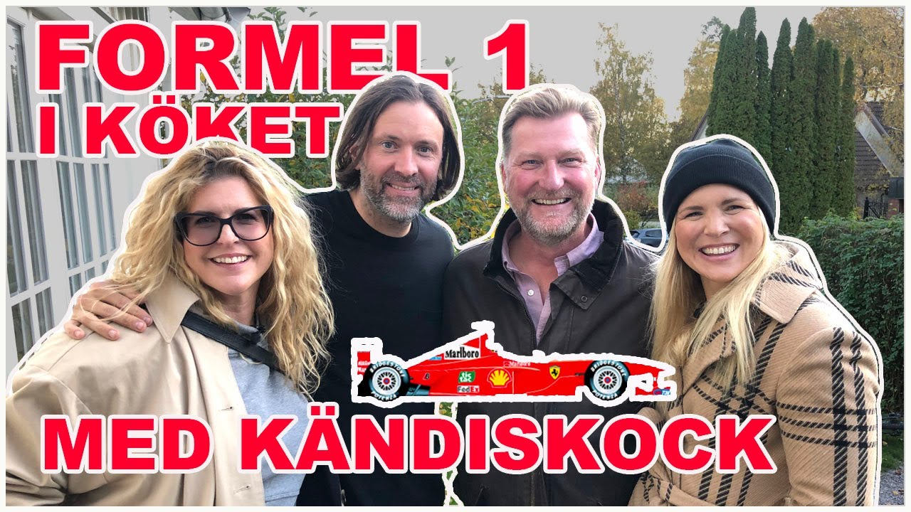 VI LAGAR MAT MED STJÄRNKOCKEN NIKLAS EKSTEDT . Dessutom kommer en Formel 1 legend! (ENG SUBS)