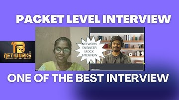 Network Engineer Mock Interview (packet level) | GOOGLE, ORACLE, AMAZON, CISCO interview questions