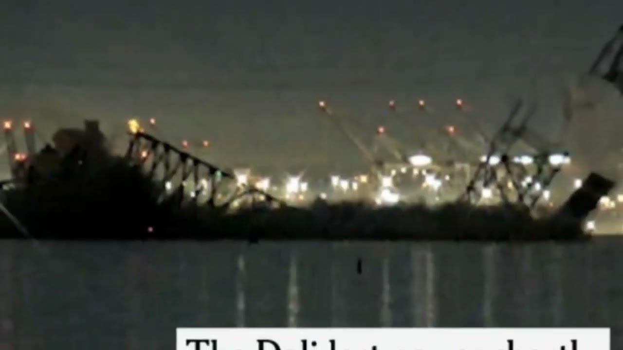 BALTIMORE BRIDGE COLLAPSES - HIT BY CARGO SHIP 🚢 WHAT IS HAPPENING WITH SHIPPING? 