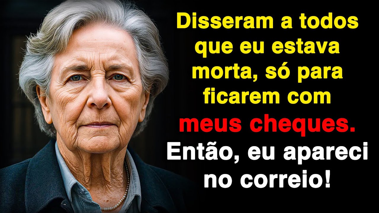 Disseram que eu estava morta, só para ficar com meus cheques! Aí, eu apareci!
