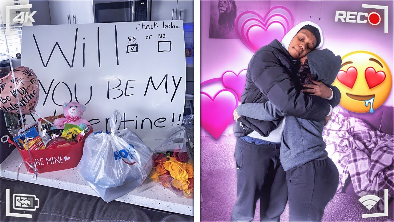 I Ask My Girlfriend To Be My Valentine Get s Emotional YouTube