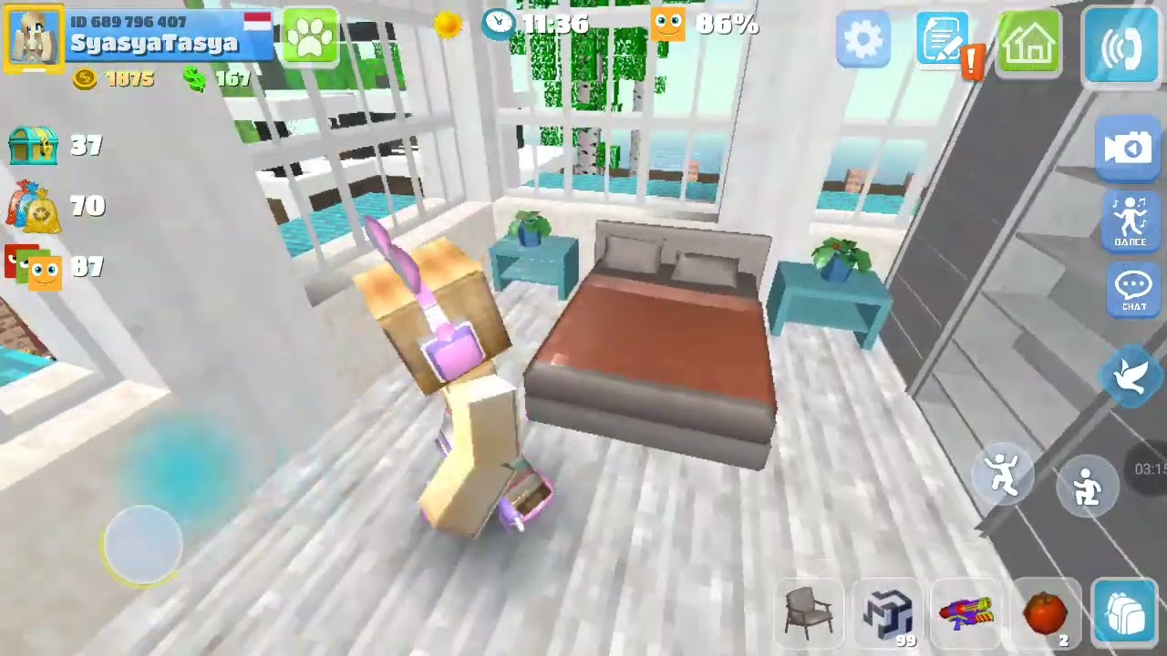 Keliling Rumah di scholl party craft