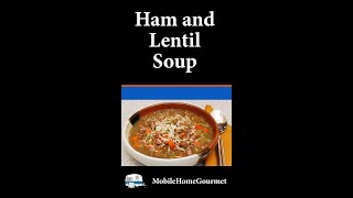 Lentil and Ham Soup #shorts