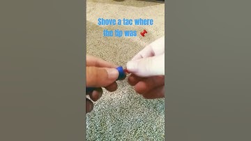 How to make a deadly nerf dart 🔫📌 #viral #fyp #nerf #shorts