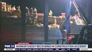 Worker's body recovered in Lake County construction accident