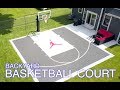 VersaCourt and MegaSlam XL - Backyard Basketball Court