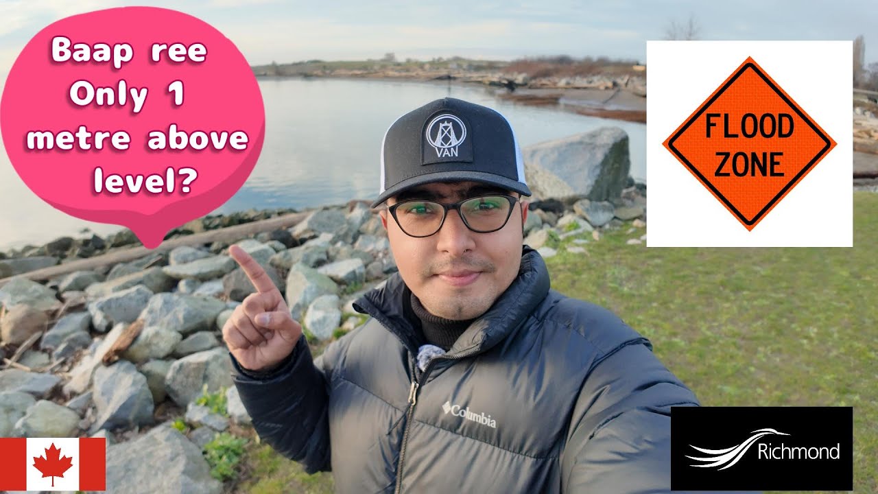 Ye place hai just 1 metre above Sea Level - Garry Point Park | Richmond, BC | Canada