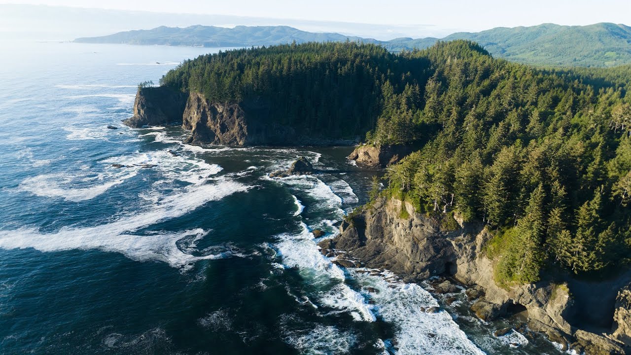 Olympic National Park Drone Footage HD