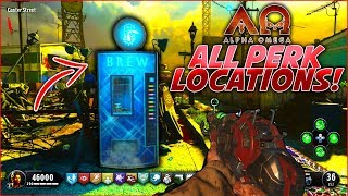 Alpha Omega All Perk Locations Call Of Duty Black Ops 4 Zombies Walkthrough