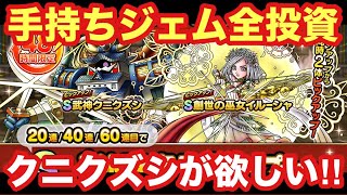 【ドラクエタクト】武神クニクズシ&創世の巫女イルーシャガチャを手持ちジェム全投資して引きます！！