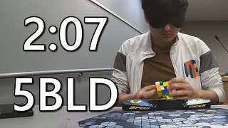 2:07.06 Official 5BLD Single [44 algs]