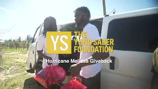 Hurricane Melissa Relief with Yung Saber in Jamaica 🇯🇲 
