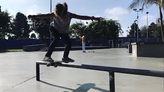 Girl Skater In La