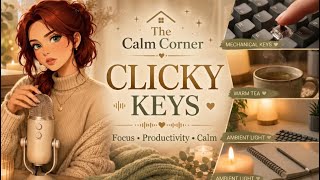 Ultimate Focus: Clicky Keyboard ASMR for Productivity
