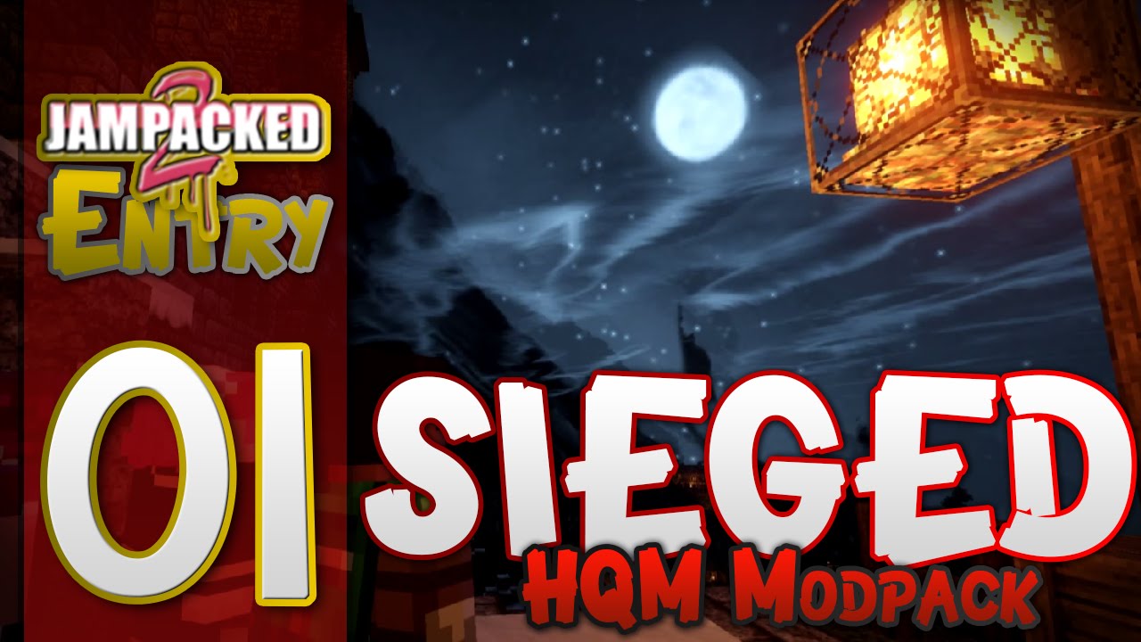 Minecraft - "SIEGED"- FTB -HQM - "The NEW hardest HQM Pack Ever!" - EP 01