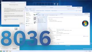 “Took this long to get rid of the 7” - Exploring Windows 8 Build 8036