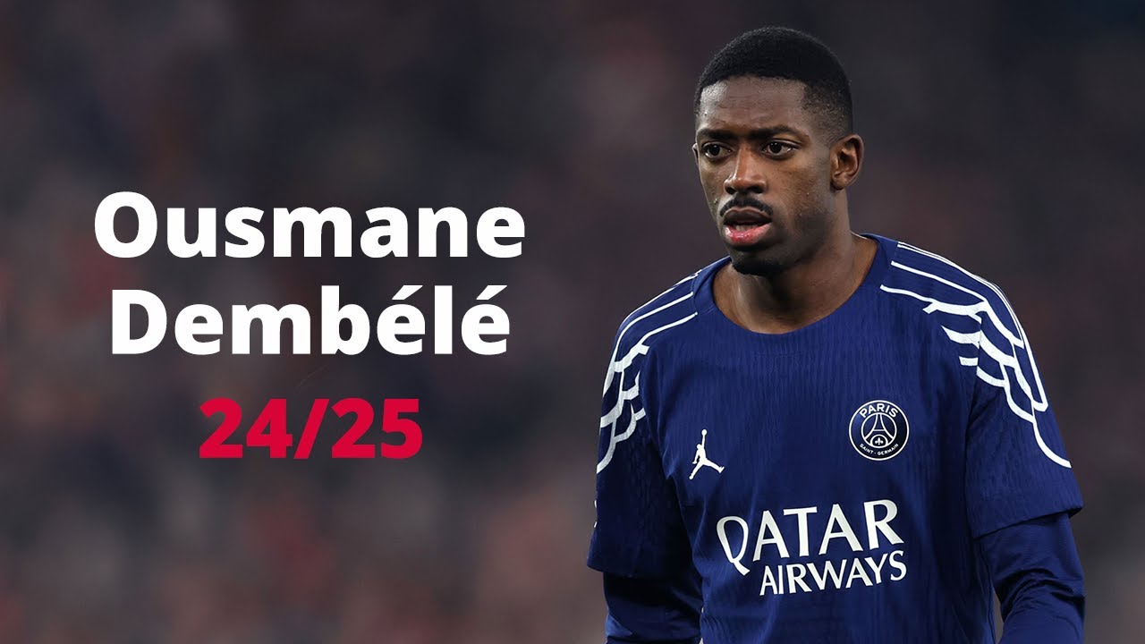 Ousmane Dembélé 24/25 - All Skills, Goals & Assists - Full Season Show